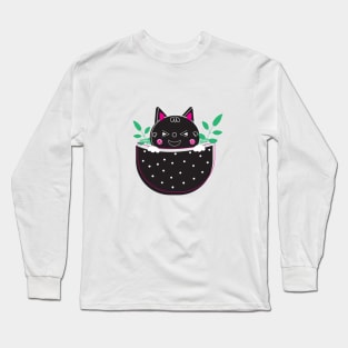 Witty Kitty Long Sleeve T-Shirt